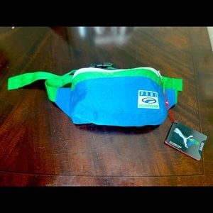 11’’ Puma Blue and Green Fanny Pack